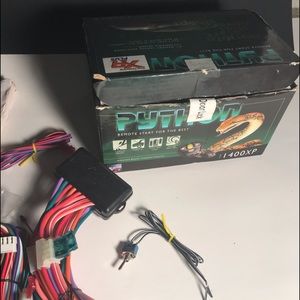 Python 1400xp vintage remote car starter